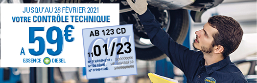Delko : contrôle technique à 59€
