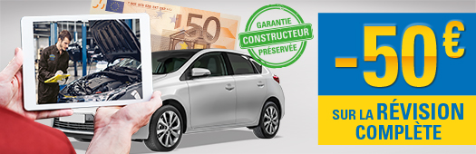 -50€ sur la révision complète
