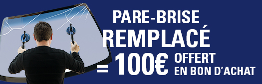 Delko remplace votre pare-brise et vous offre 100€ en bon d'achat !