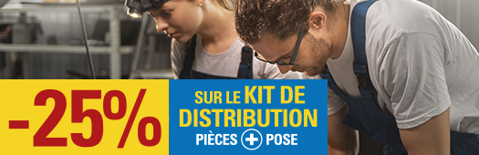 -25% sur le kit de distribution